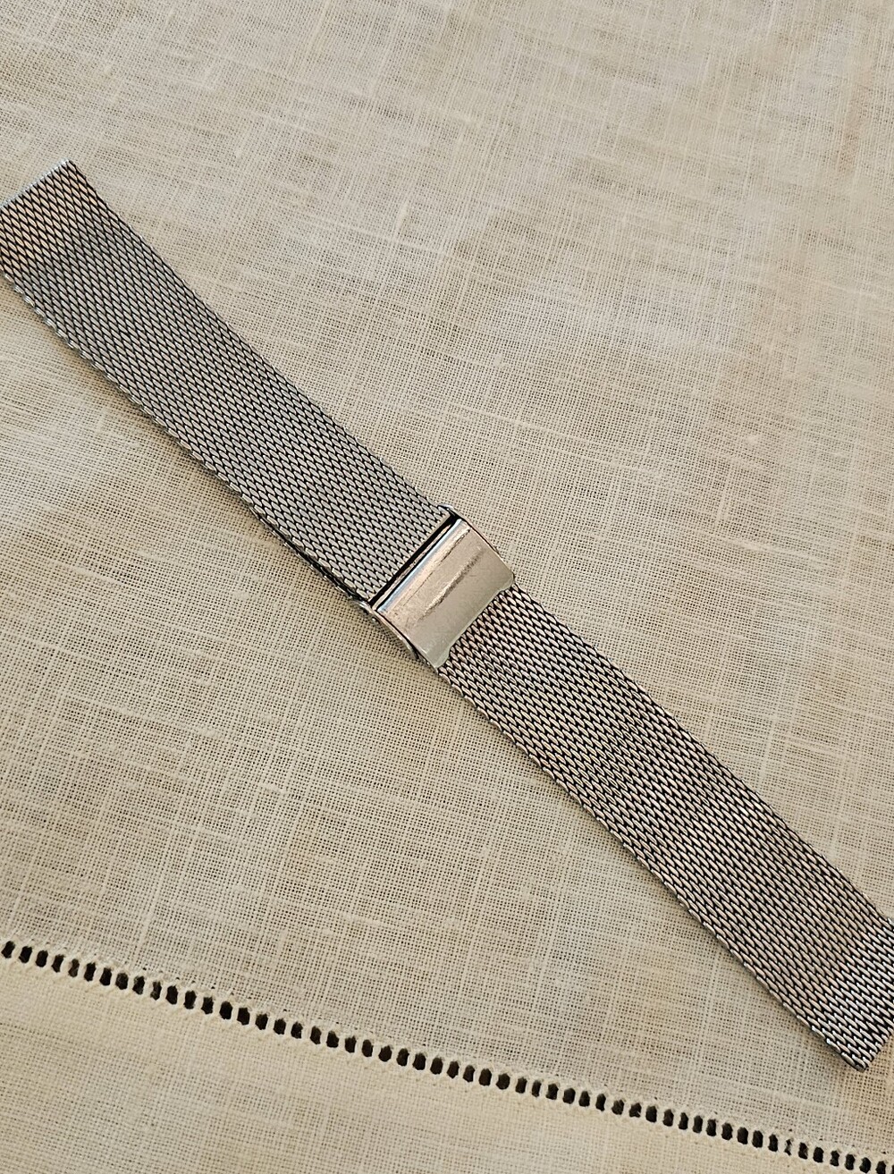 Vintage Maruman 4NS11 Stainless Steel Mesh Watch Band Bracelet 18mm